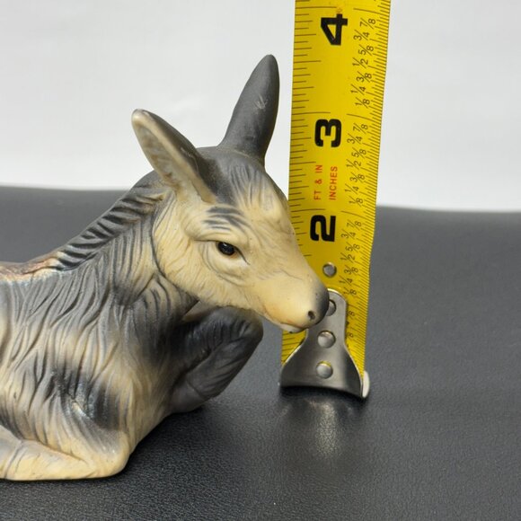Homco Donkey‎ Replacement Figurine Piece Nativity #5216 Christmas - Picture 3 of 9